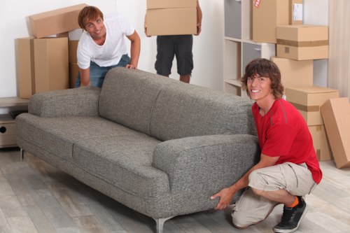 Preparation checklist and packing items for a local furniture removal