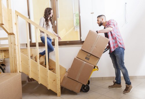 Local movers handling residential removals in Hackney