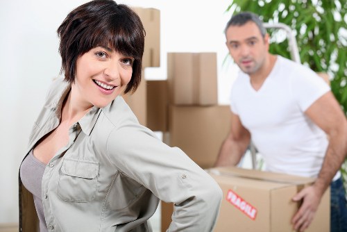 Protective wrapping used on fragile items during removals